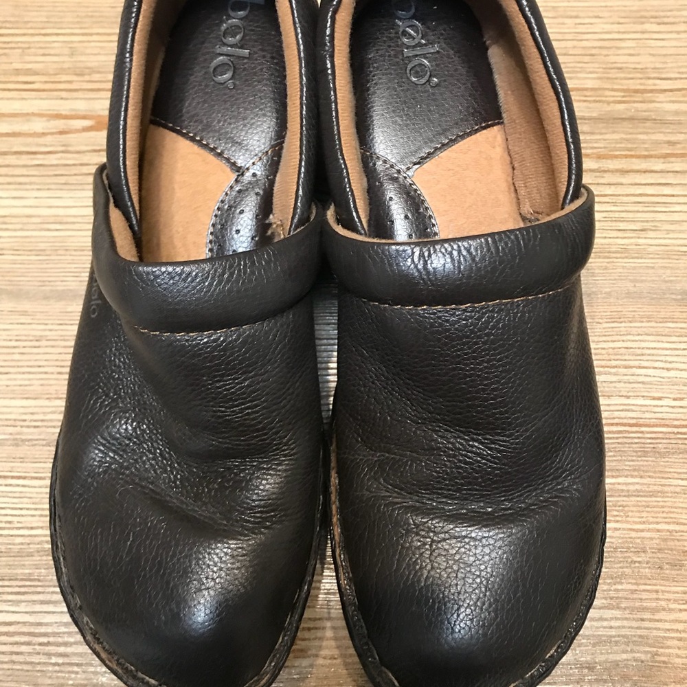Brown Bolo Clogs